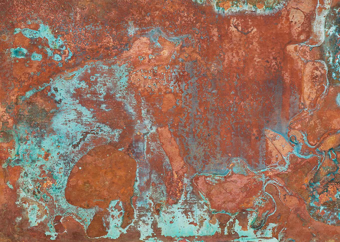 Tarnished Metal Copper
