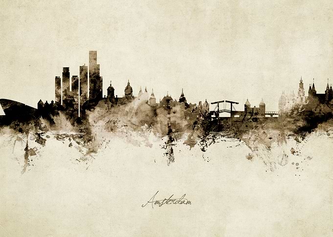Amsterdam Skyline