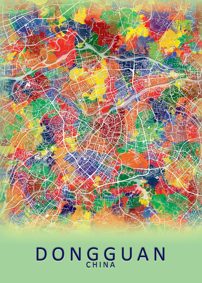 Dongguan China City Map