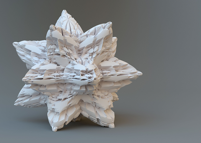 Abstract 3D fractal
