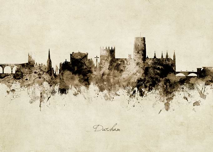 Durham England Skyline