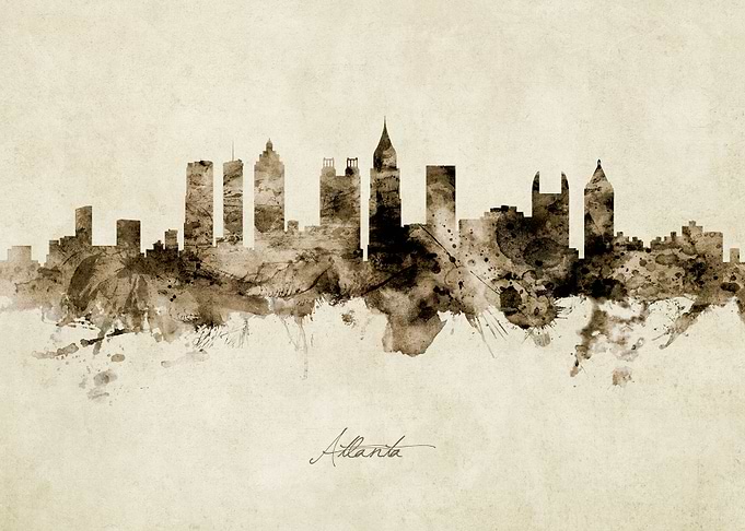 Atlanta Georgia Skyline