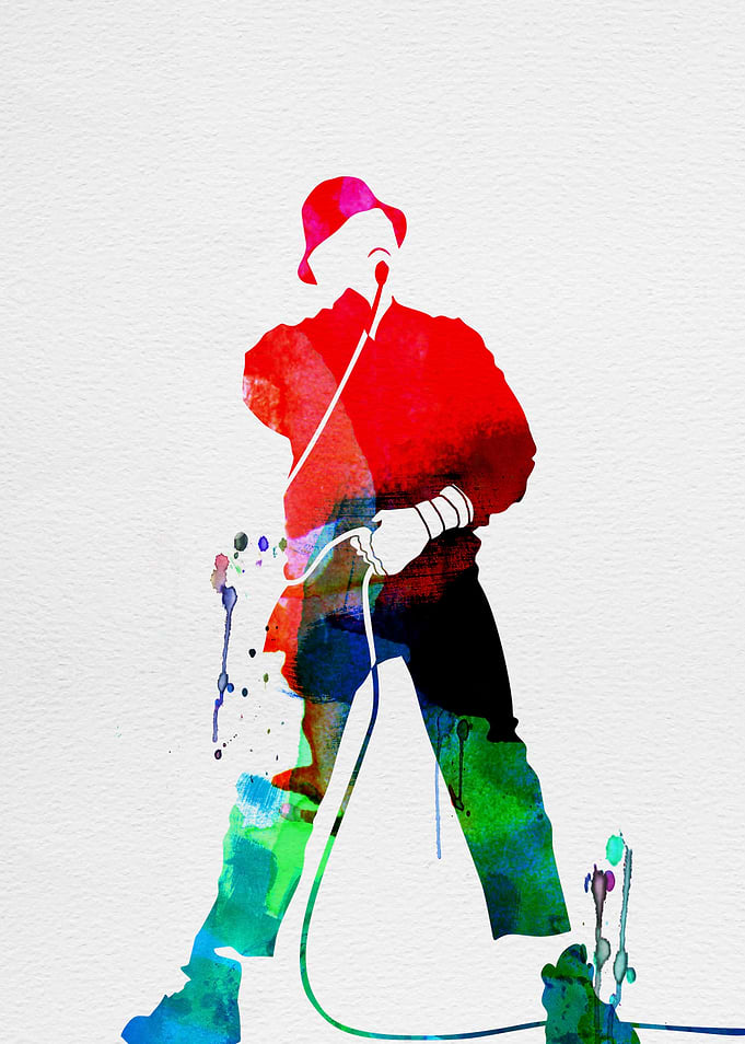 LL Cool J Watercolor