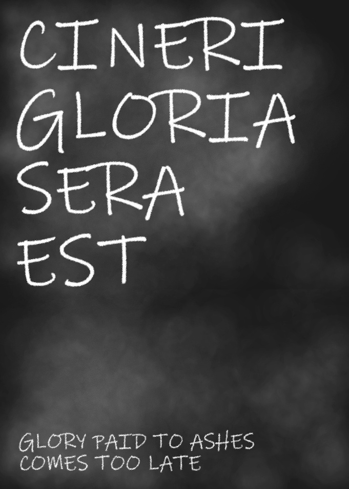Glory Paid To Ashes