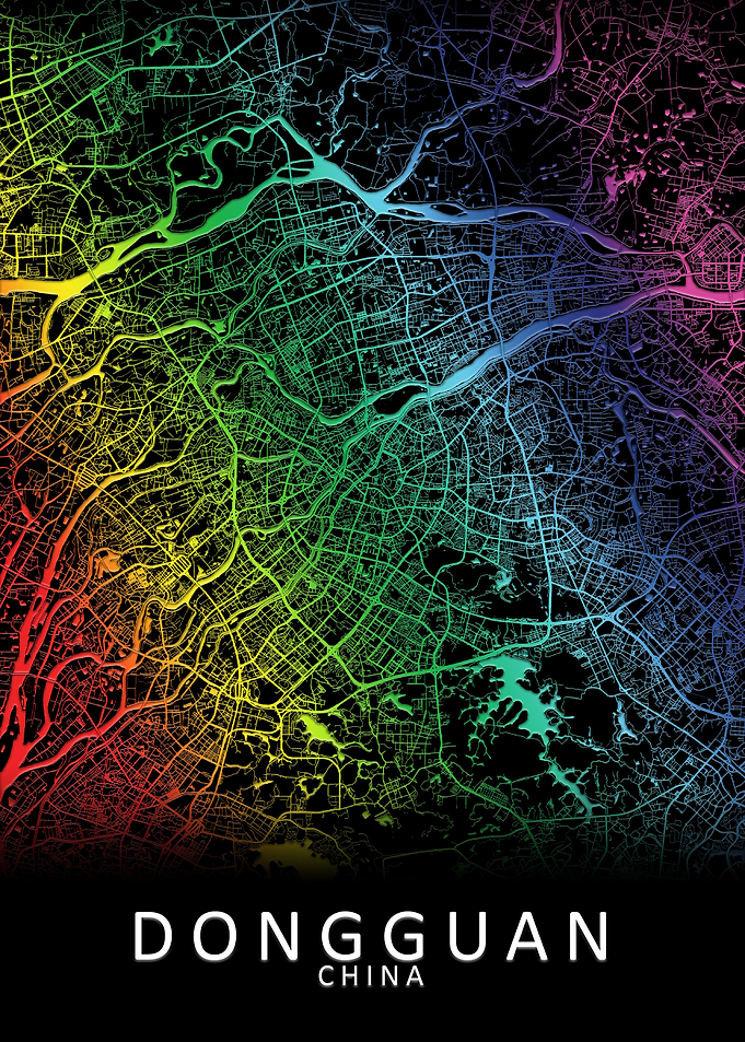 Dongguan China City Map