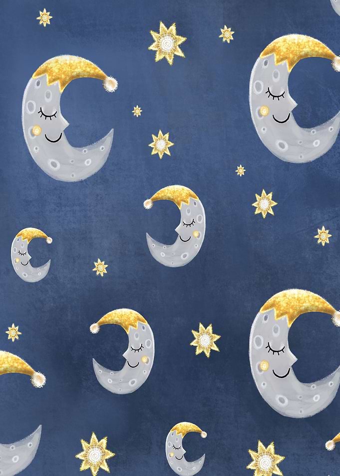 Sleepy moons
