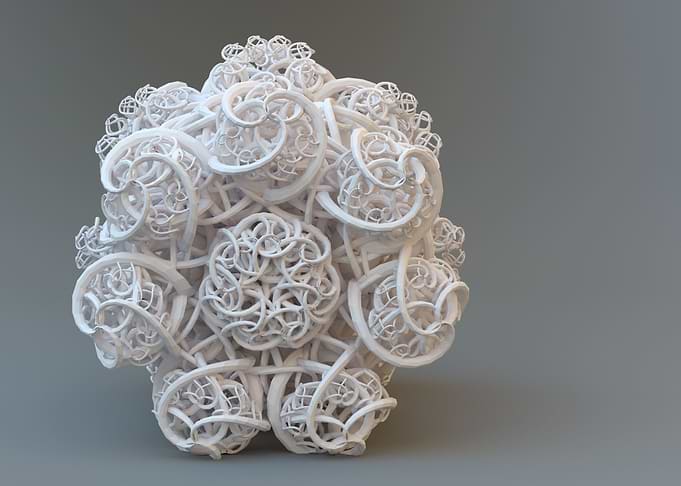 Abstract 3D fractal
