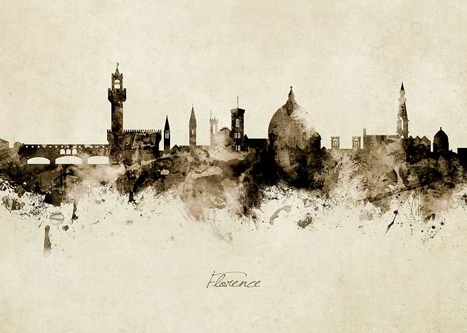 Florence Italy Skyline