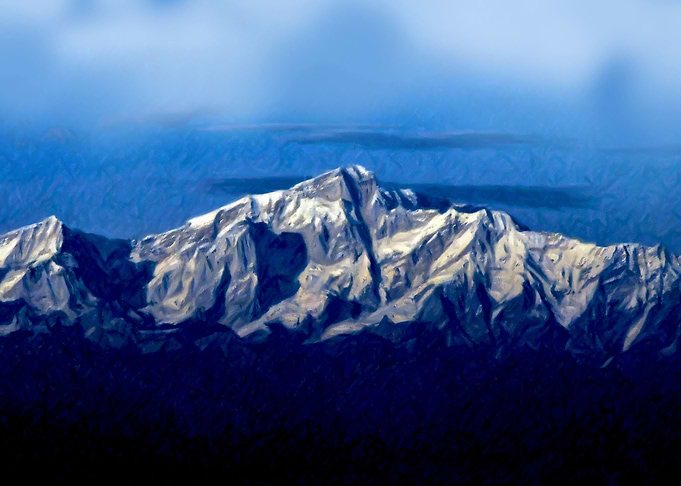 Snow Covered Peaks