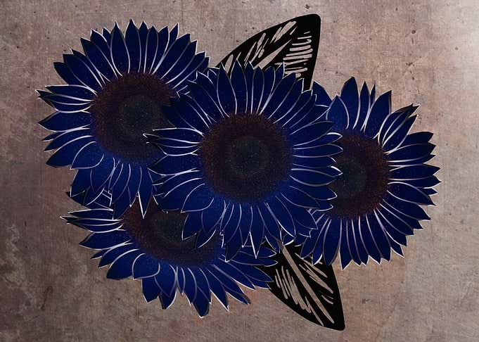 Sunflower Night
