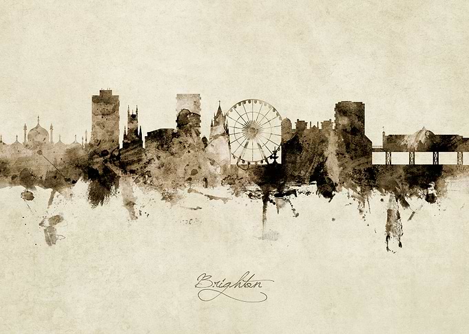 Brighton England Skyline
