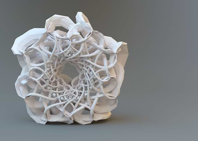 Abstract 3D fractal