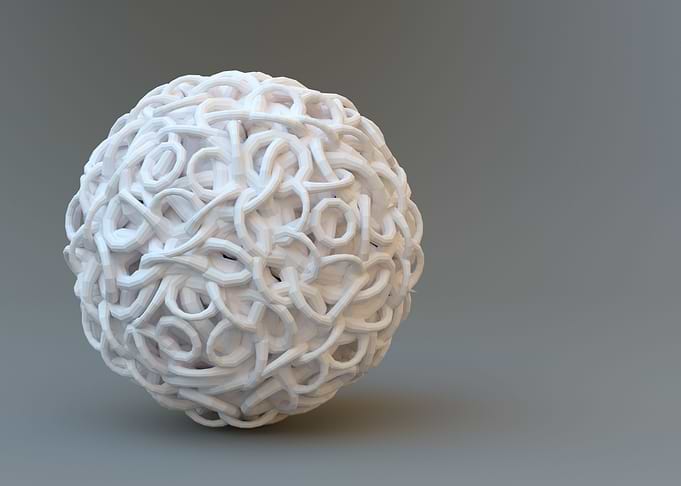 Abstract 3D fractal