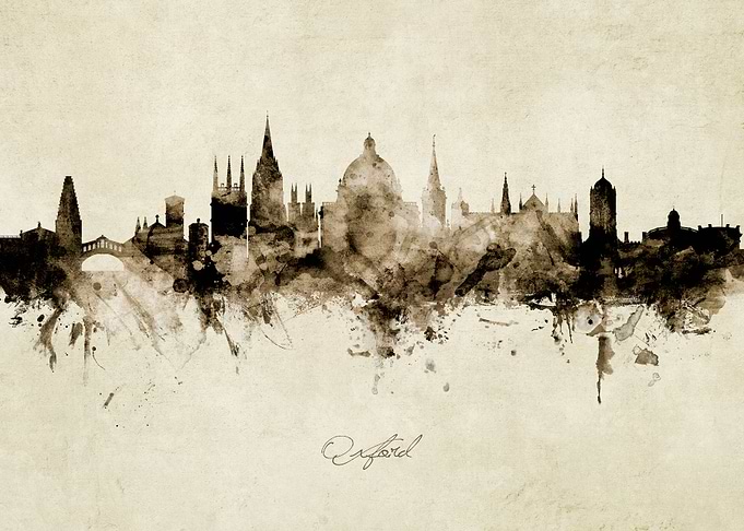 Oxford England Skyline