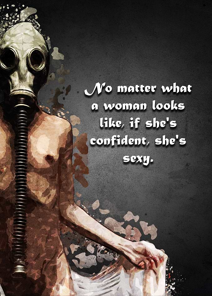 Woman Looks