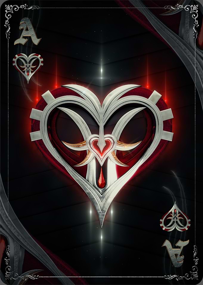 Poker Cards Ace Hearts
