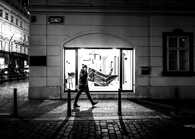 Night Walk On Mikulandska
