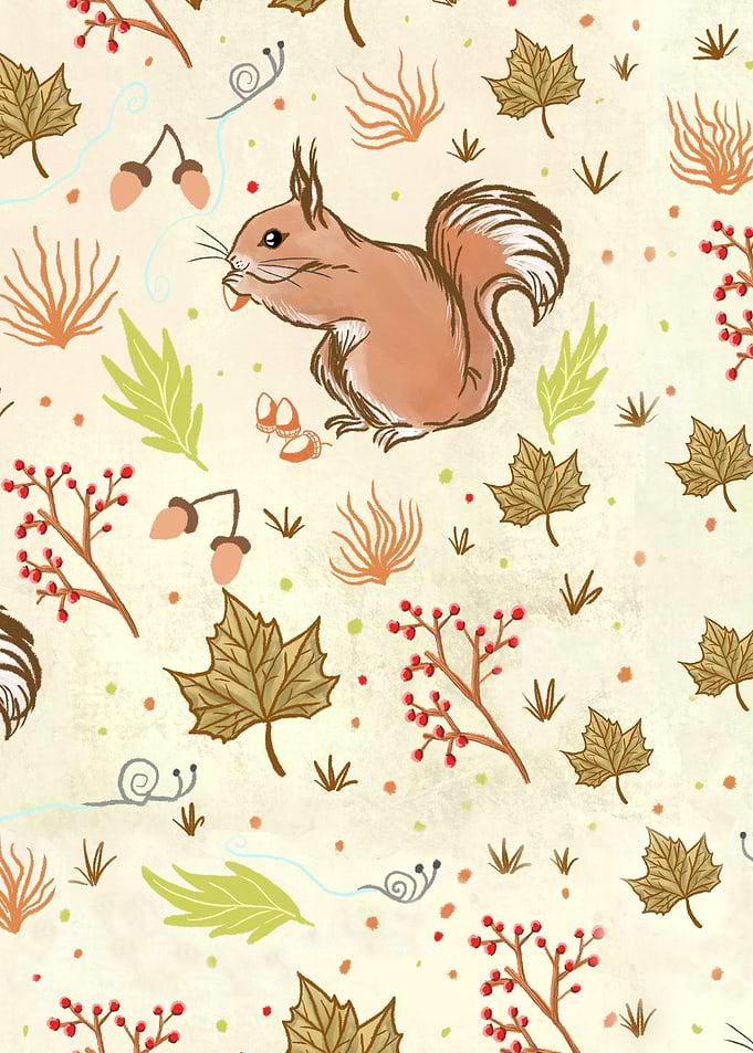 Autumn Squirrel