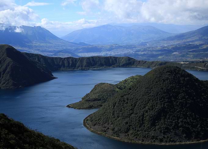 Islands in a Lake