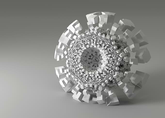 Abstract 3D fractal