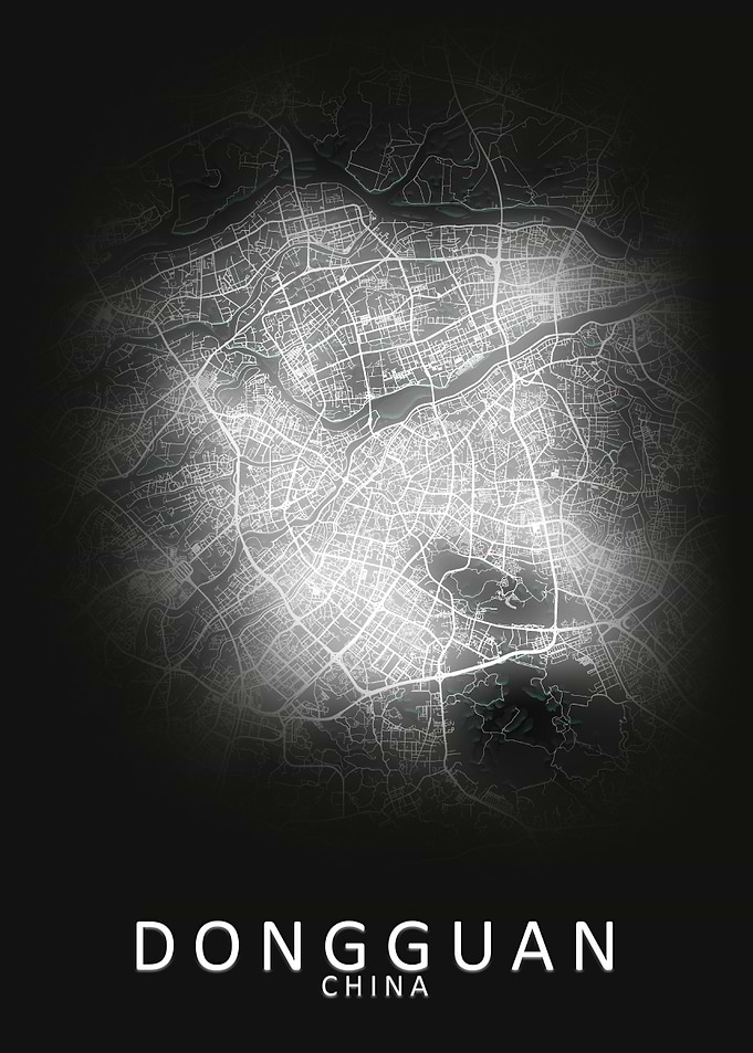 Dongguan China City Map
