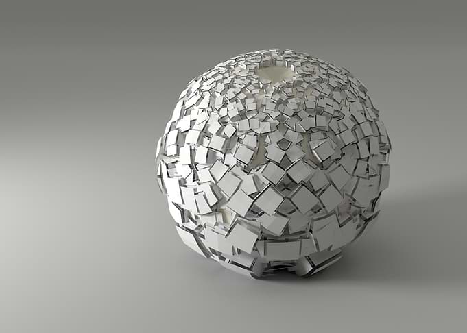 Abstract 3D fractal