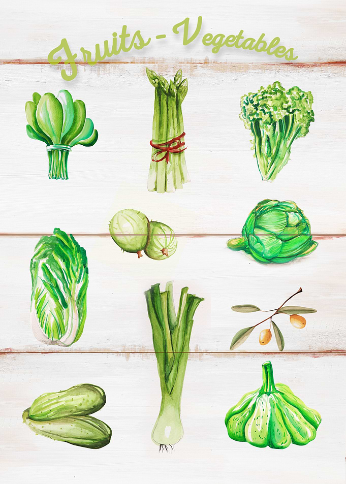Fruit and vegetables