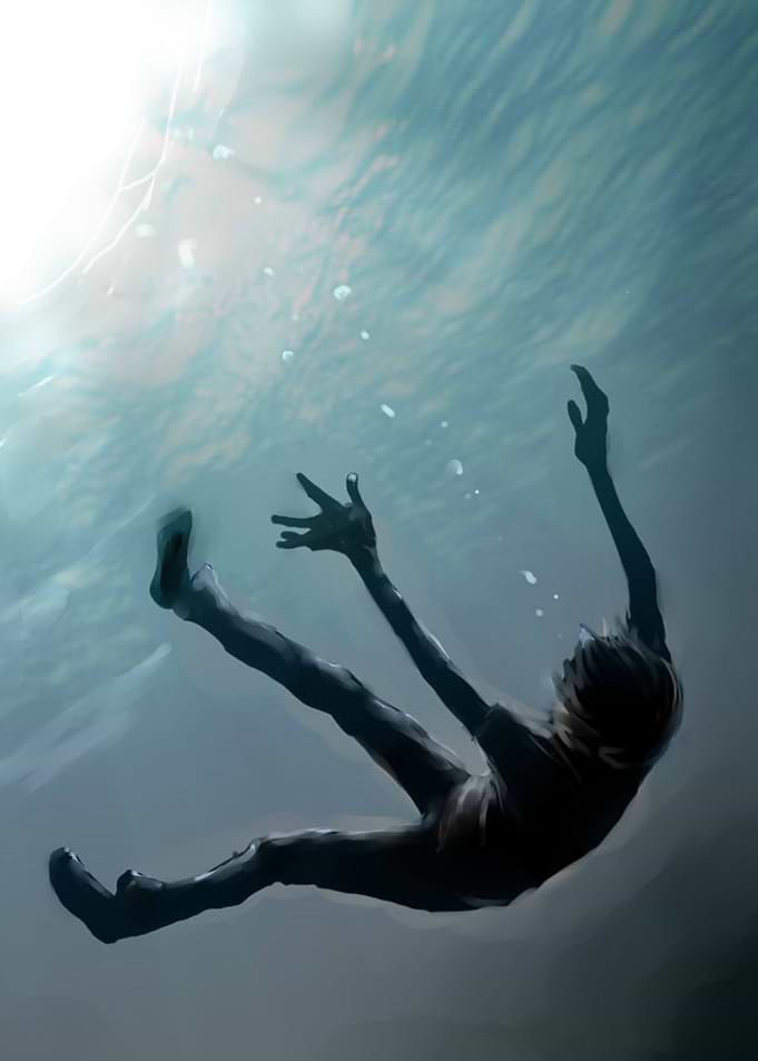 drown