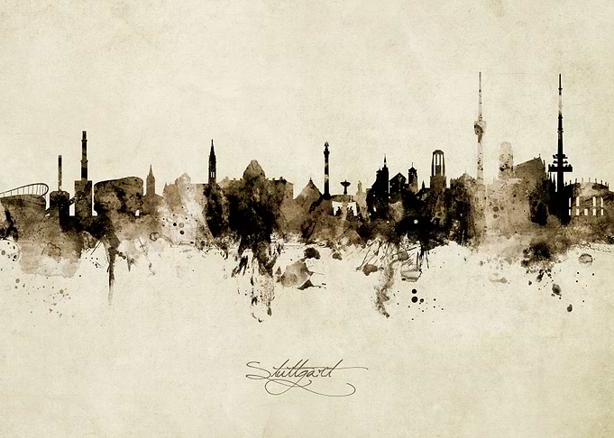 Stuttgart Skyline