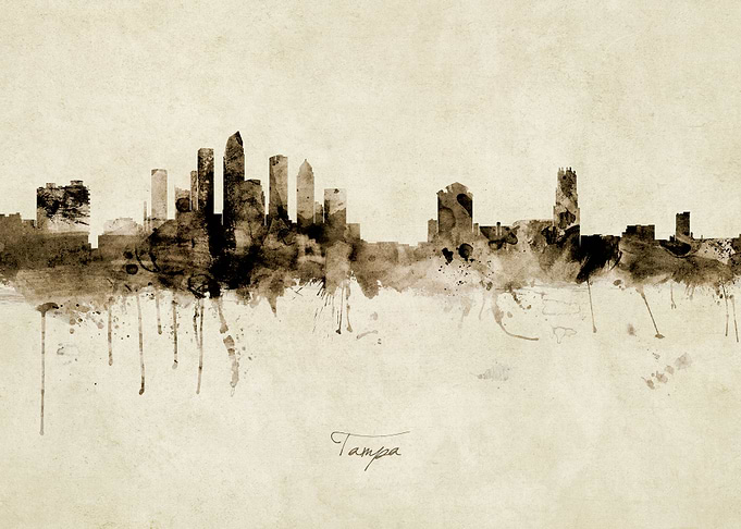 Tampa Florida Skyline