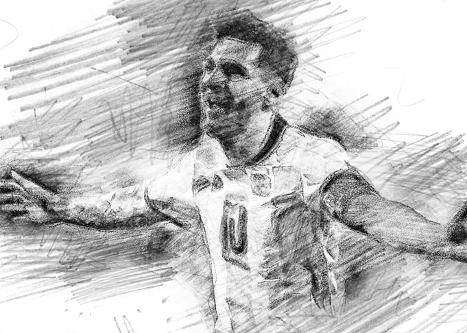 lionel messi sketch