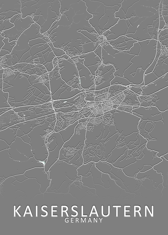 Kaiserslautern Germany Map