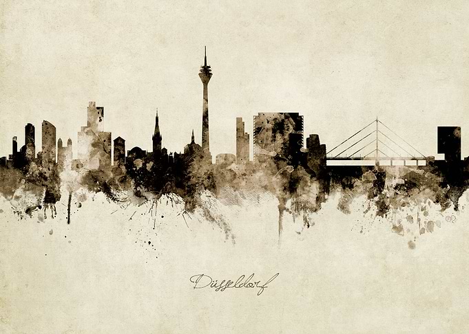 Dusseldorf Skyline