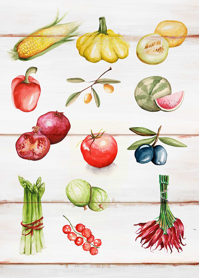 Fruit and vegetables