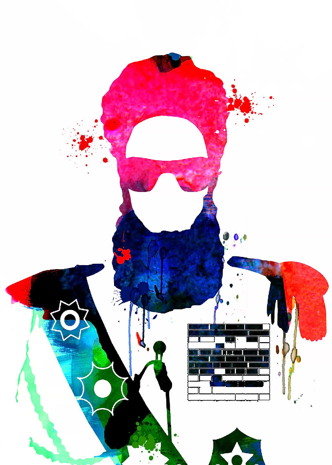 The Dictator Watercolor