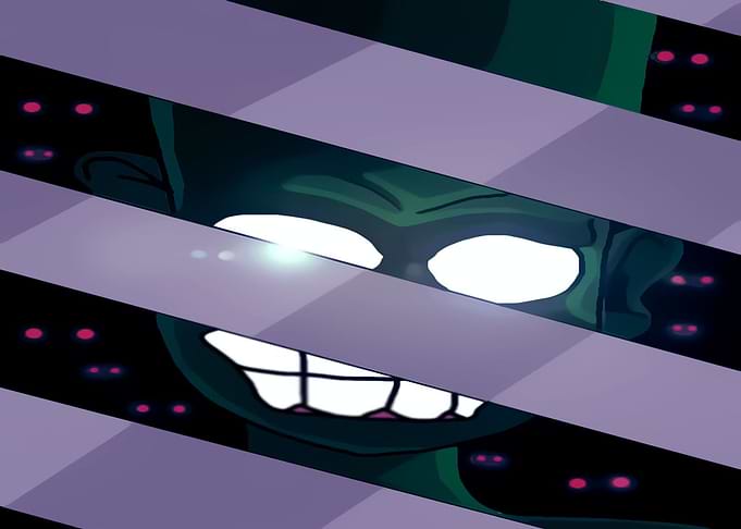 Behind the veil