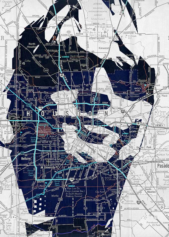 Bon Jovi Houston Map