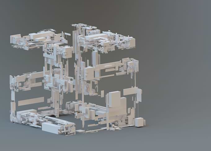 Abstract 3D Fractal 06