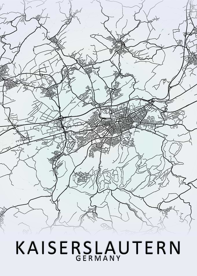 Kaiserslautern Germany Map