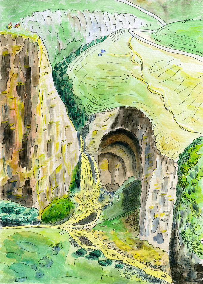 Mountain Waterfall