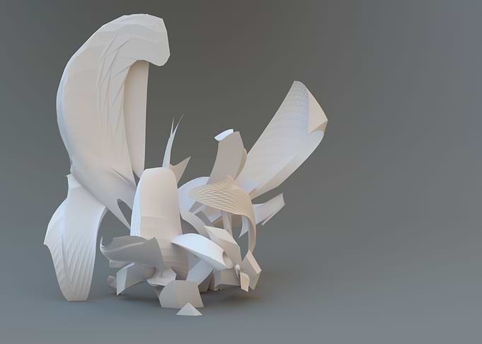 Abstract 3D Fractal 01