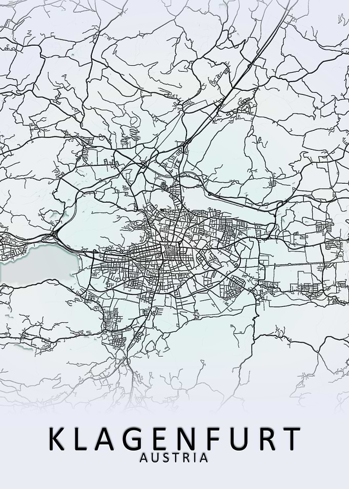 Klagenfurt Austria Map