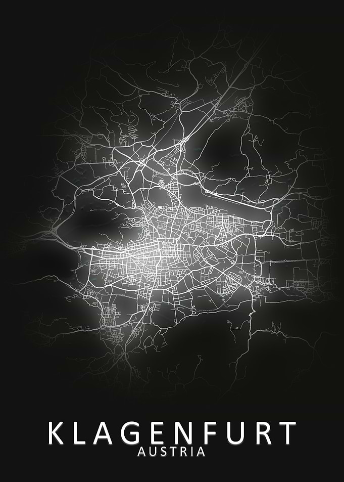 Klagenfurt Austria Map