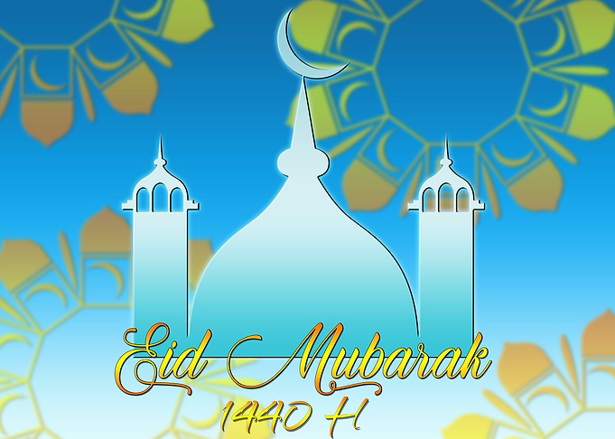 Eid Mubarak 1440 Hijriah