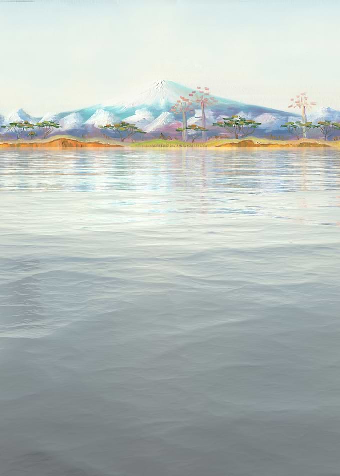 Fujiyama And The Lake