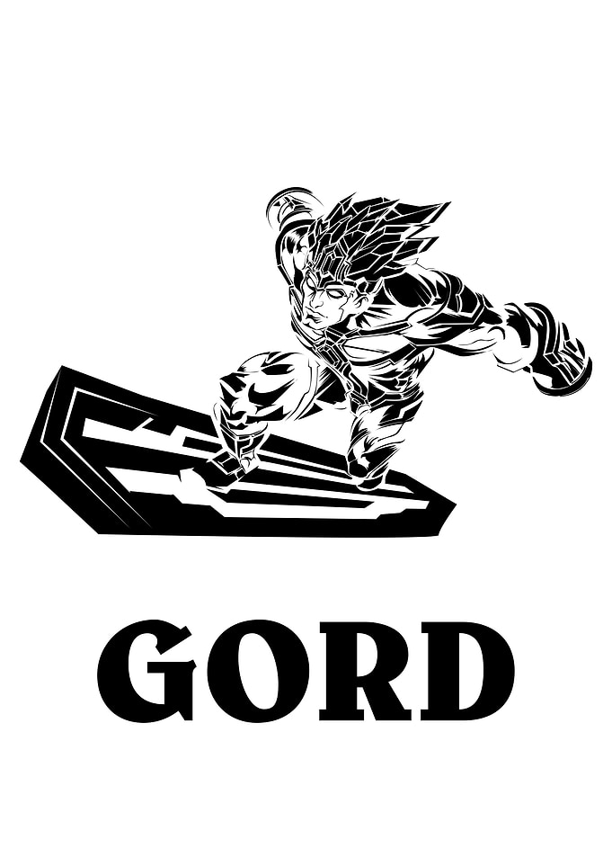 GORD Line Art Moba