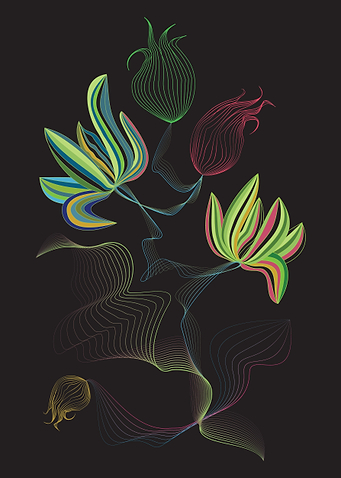 Rainbowflower VII