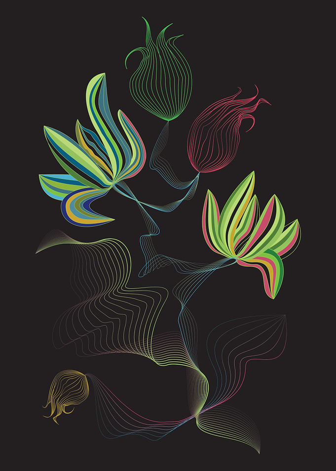 Rainbowflower VII