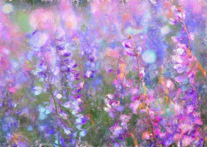 Field of Flowers Painting