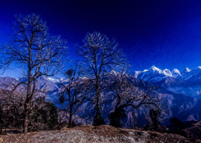 Panchuchuli Peaks India